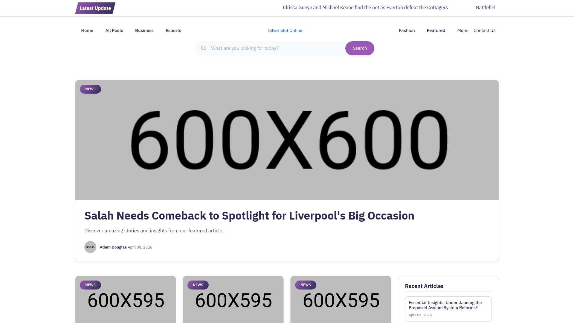 website screenshot of https://silverslotonline.nl/