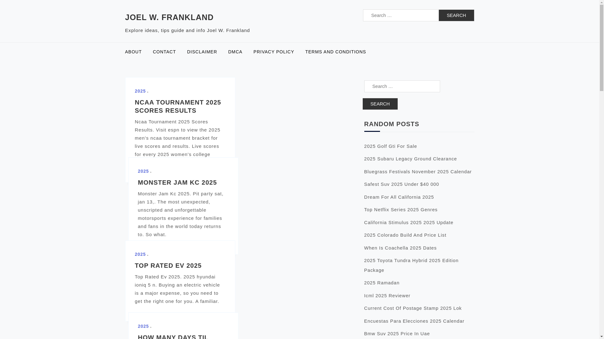 website screenshot of https://joelwfrankland.pages.dev/