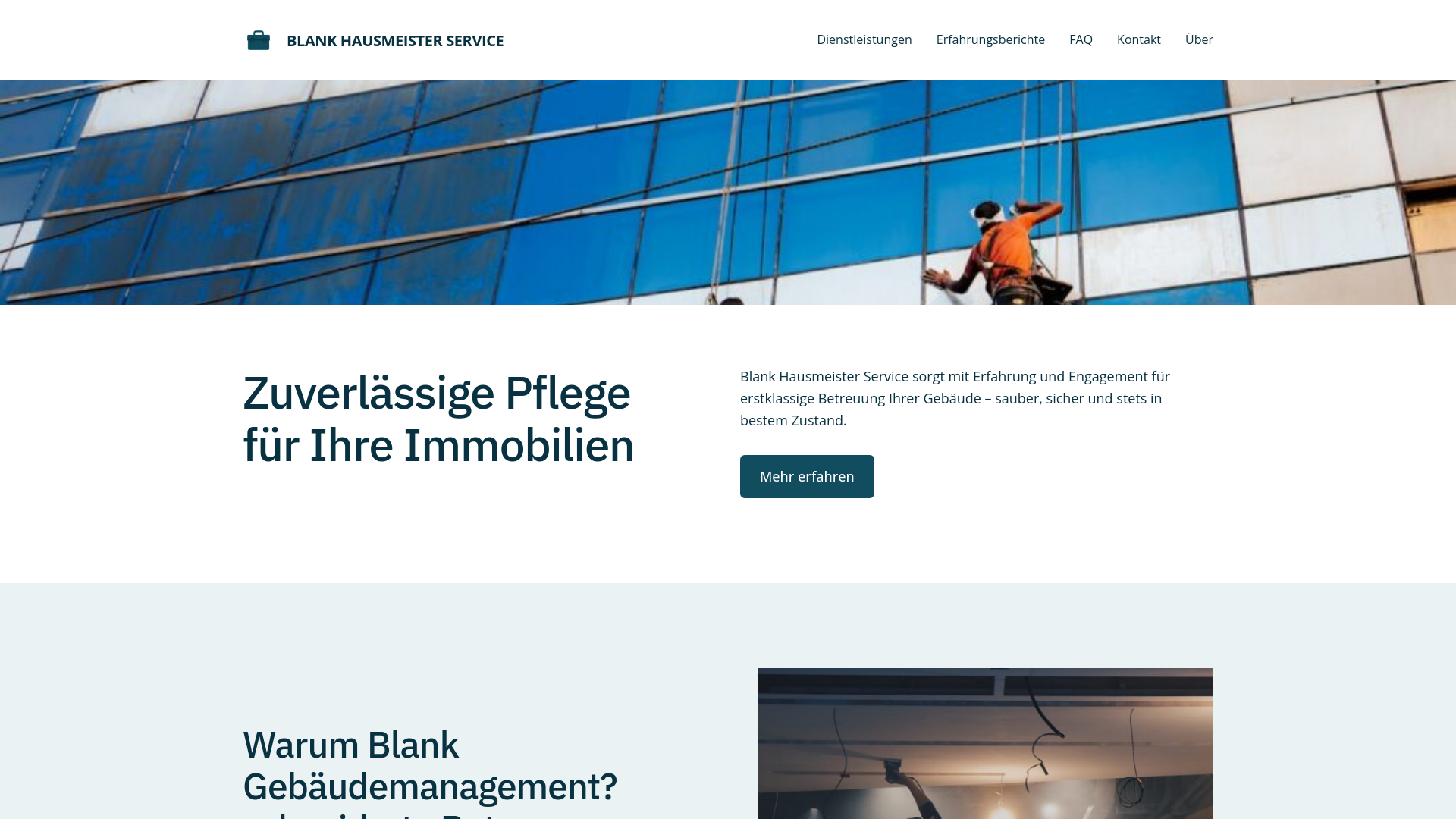 website screenshot of https://blankhms.de/