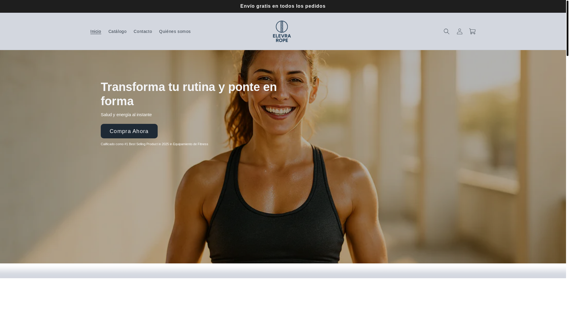 website screenshot of https://elevrarope.com/