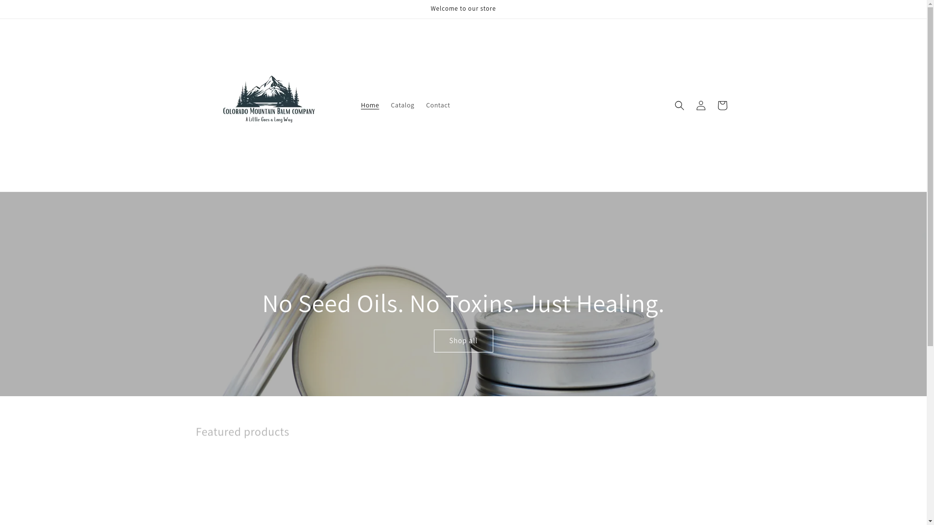 website screenshot of https://spreadthebalm.com/