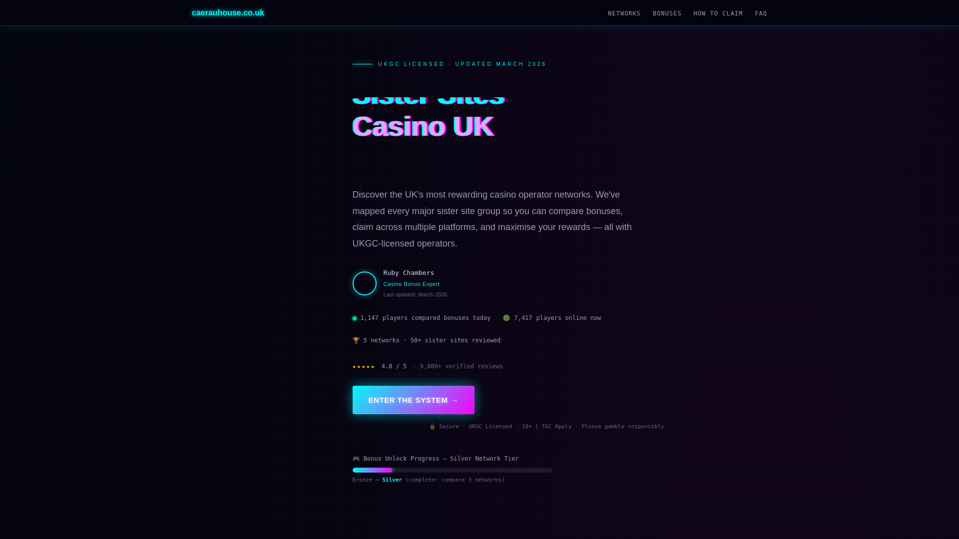 website screenshot of https://caerauhouse-co-uk.pages.dev/