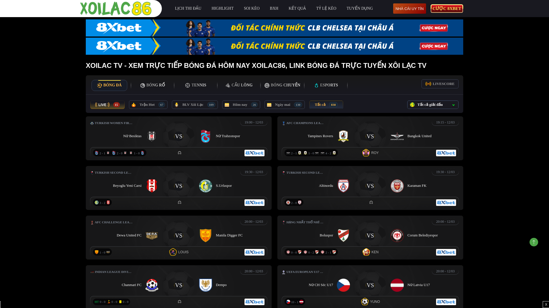 website screenshot of https://xoilacsh.cc