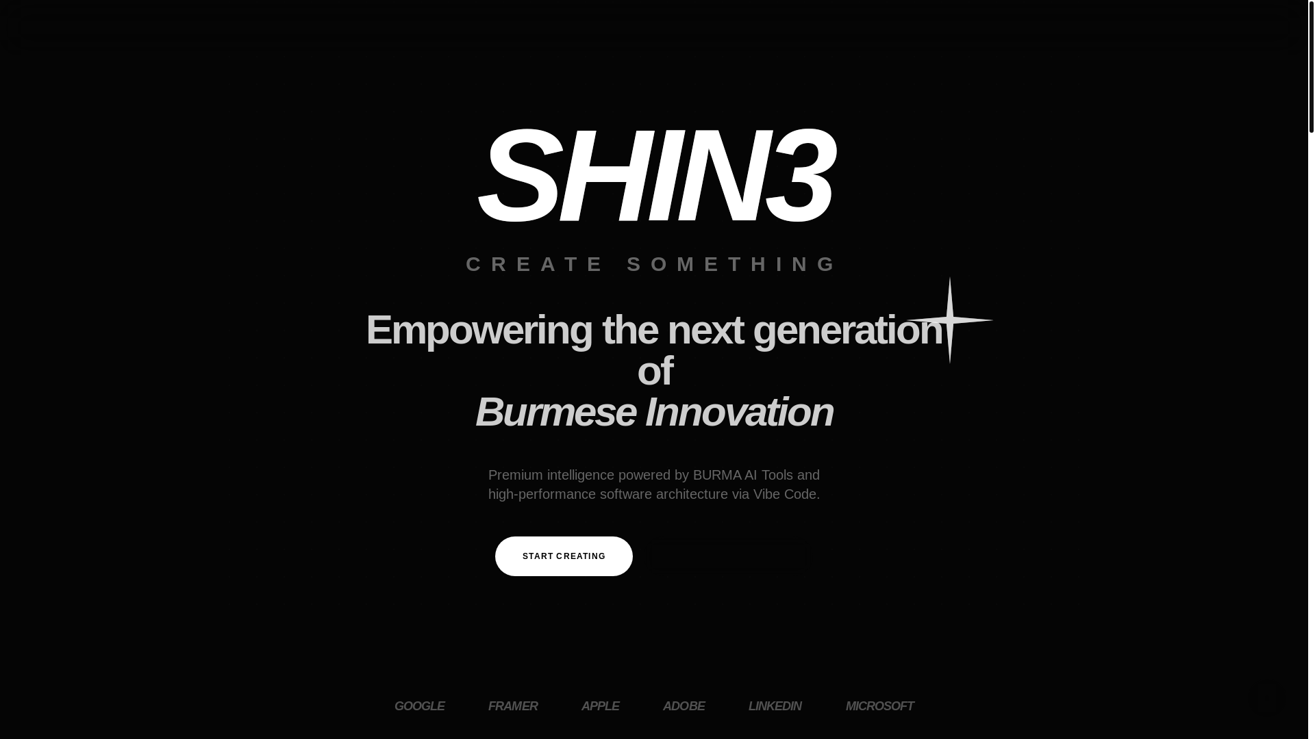 website screenshot of https://mrshin3.com/