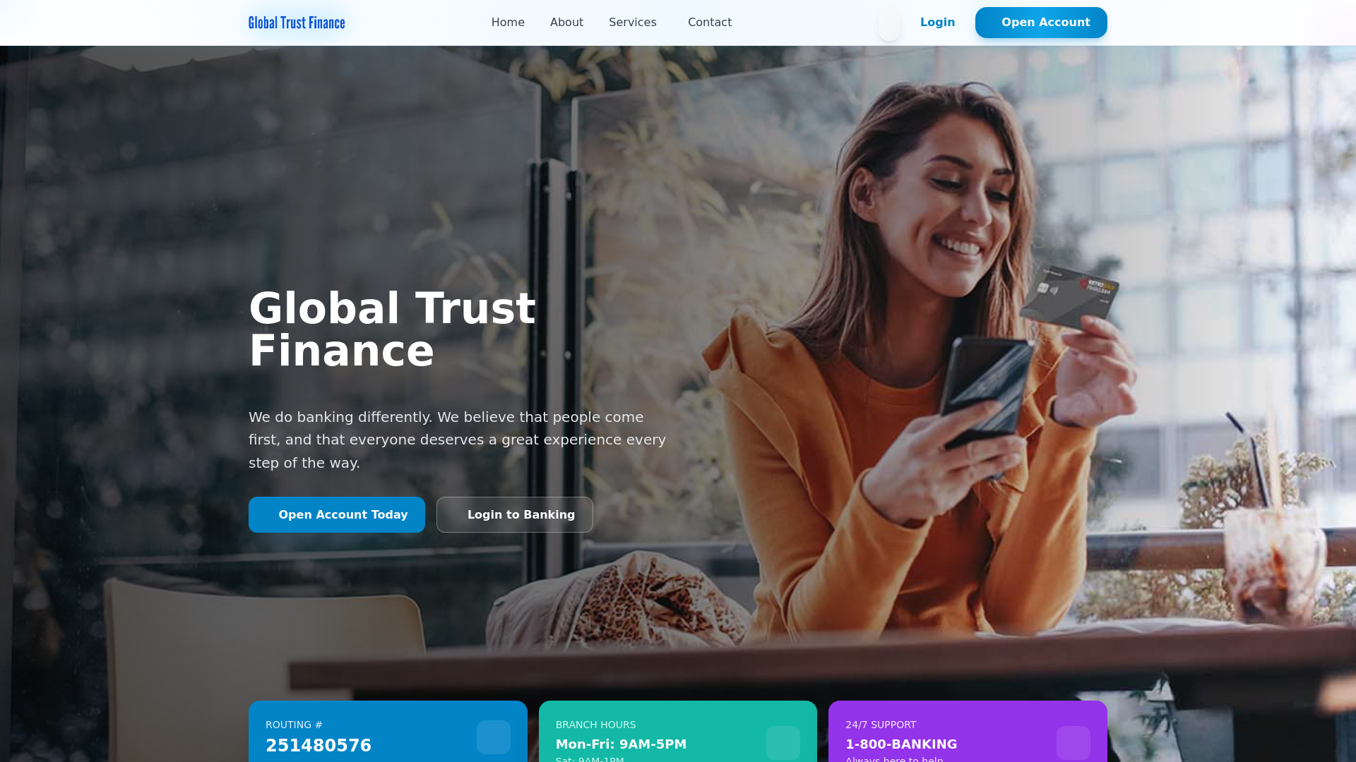 website screenshot of https://global-trustfinance.online/