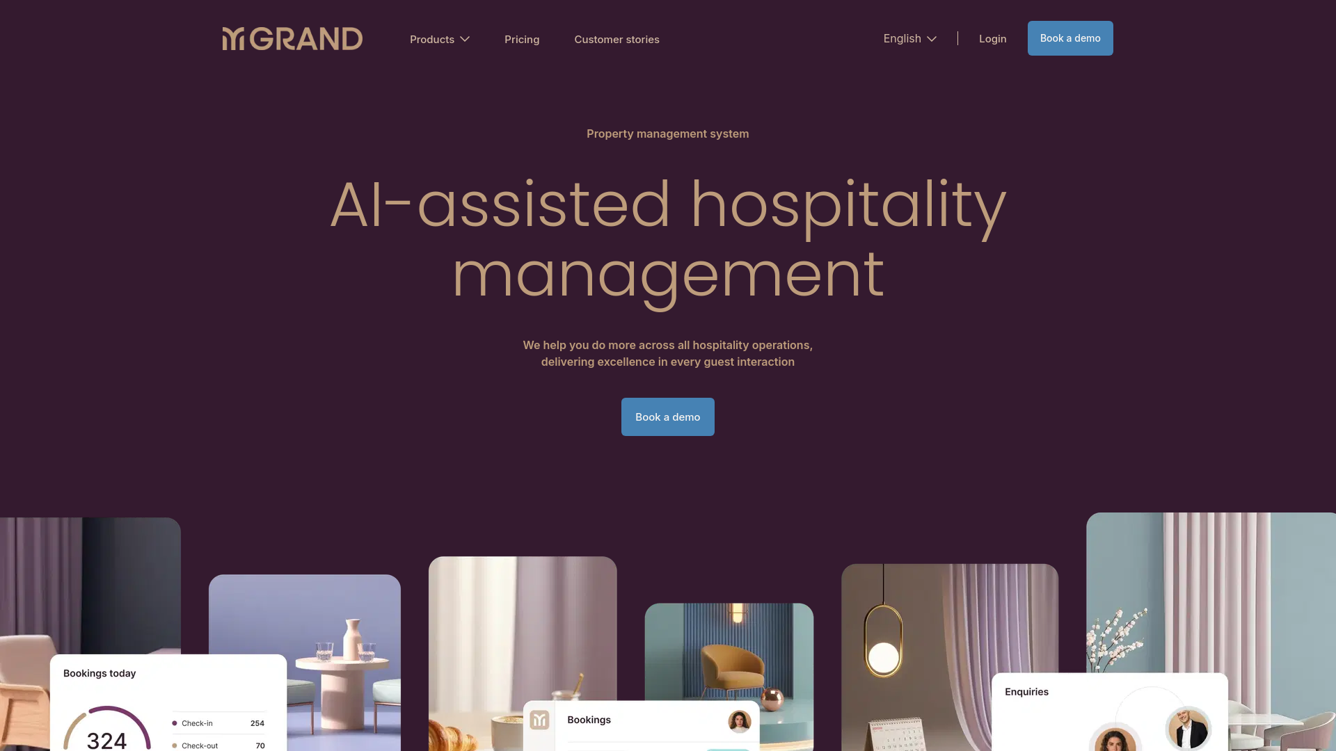 website screenshot of https://grandsystemsapp.com/