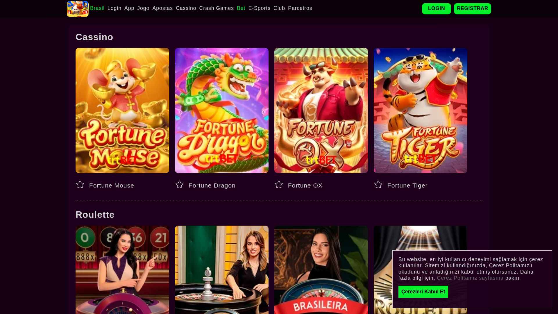 website screenshot of https://trtbetavi.com/