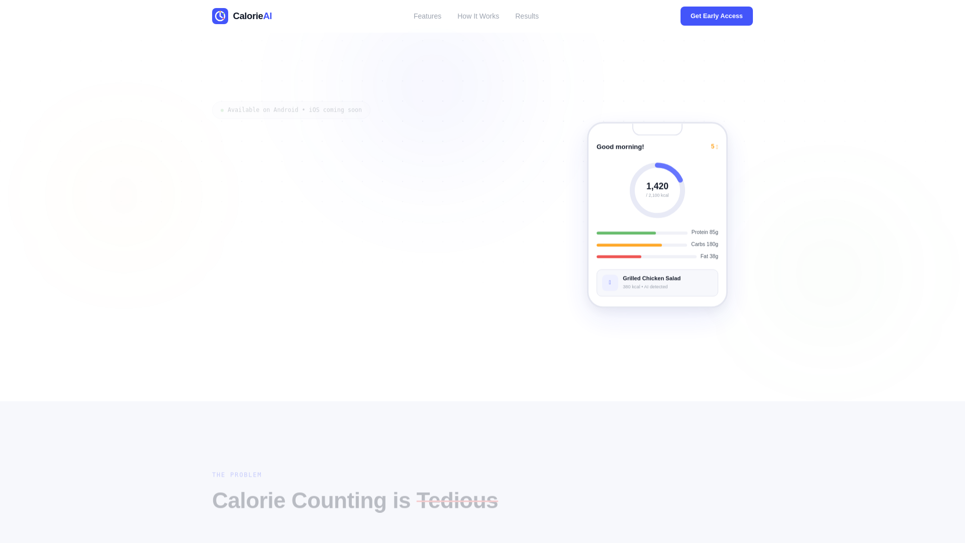 website screenshot of https://caloriescounter-pro.pages.dev/
