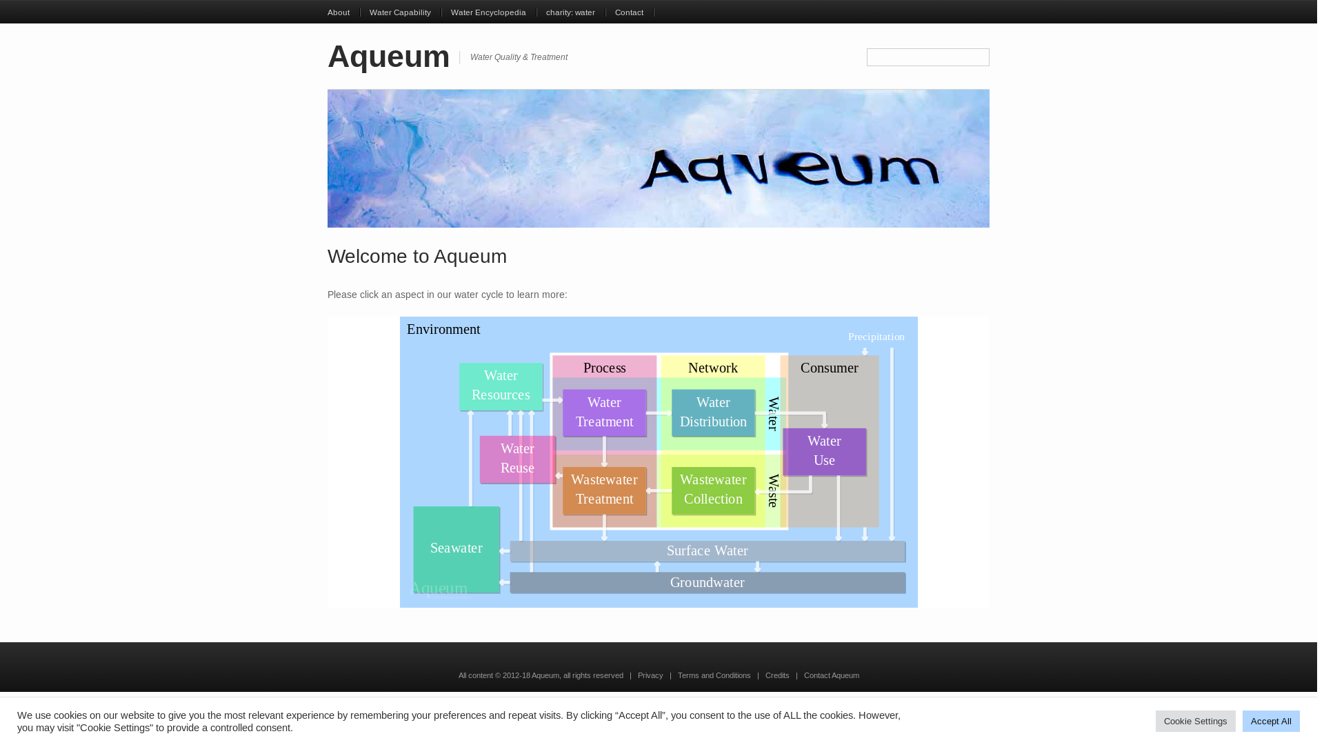 website screenshot of https://aqueum-com.pages.dev/