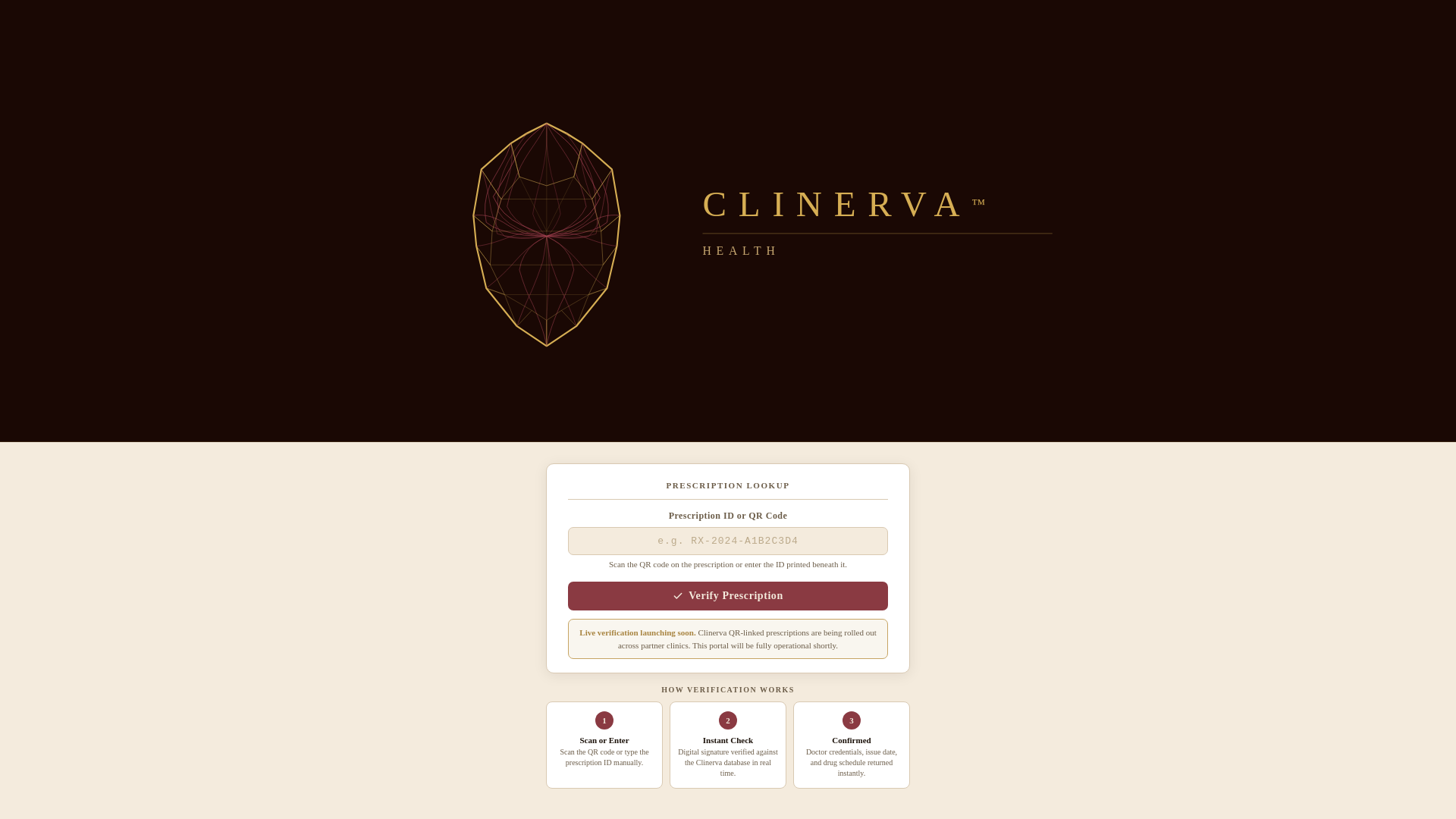 website screenshot of https://clinervahealth.com/