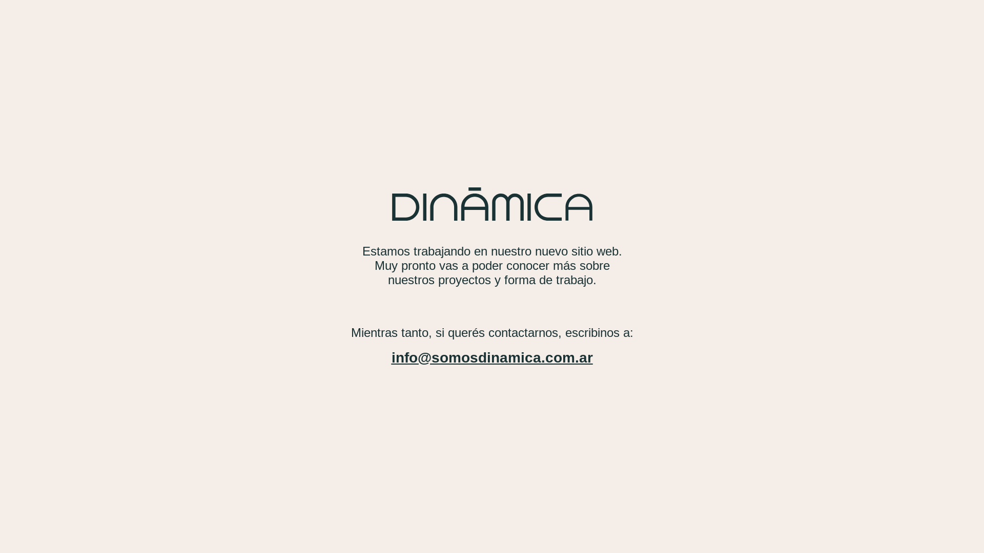 website screenshot of https://somosdinamica.com.ar/