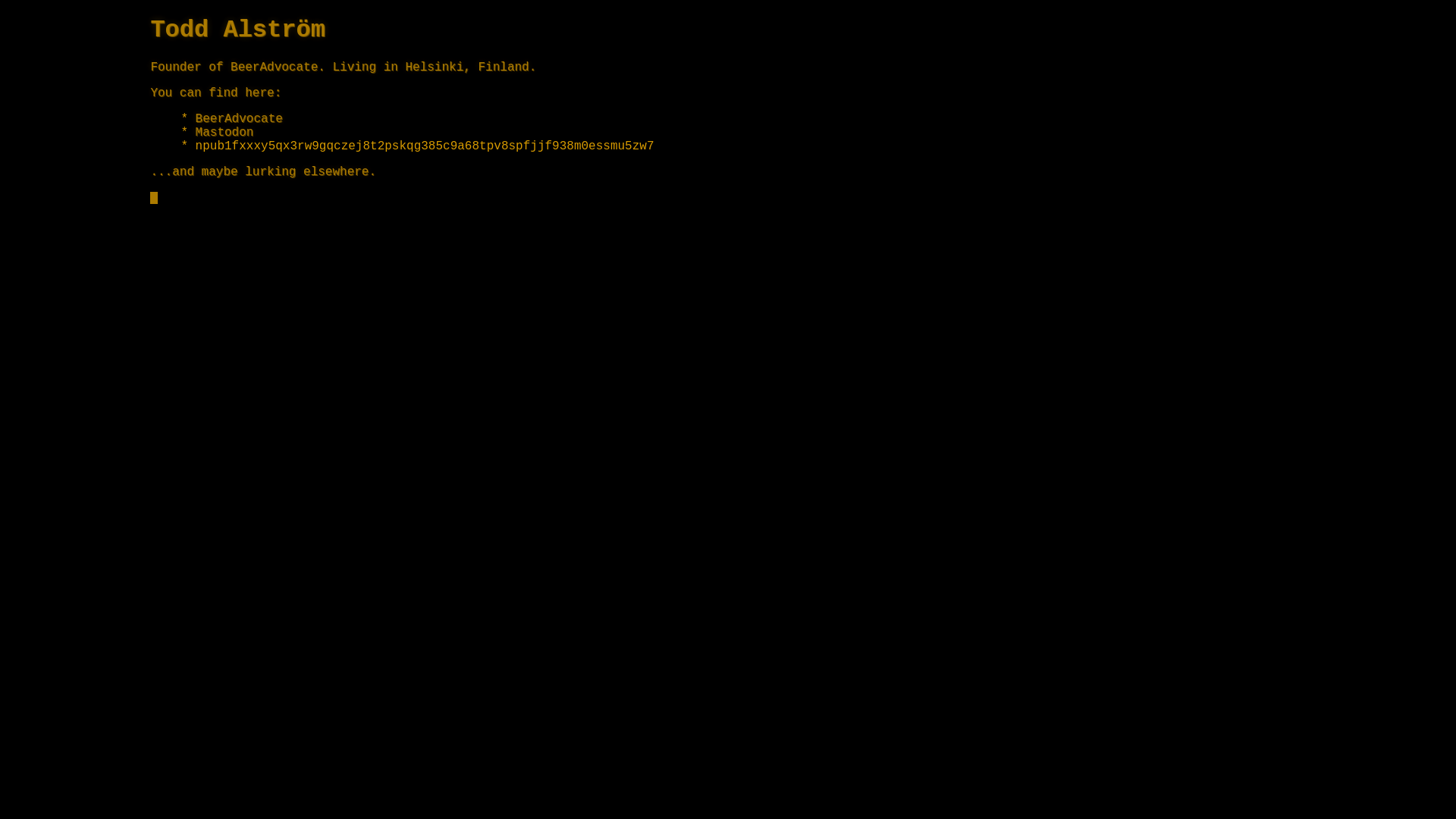 website screenshot of https://toddalstrom-com.pages.dev/