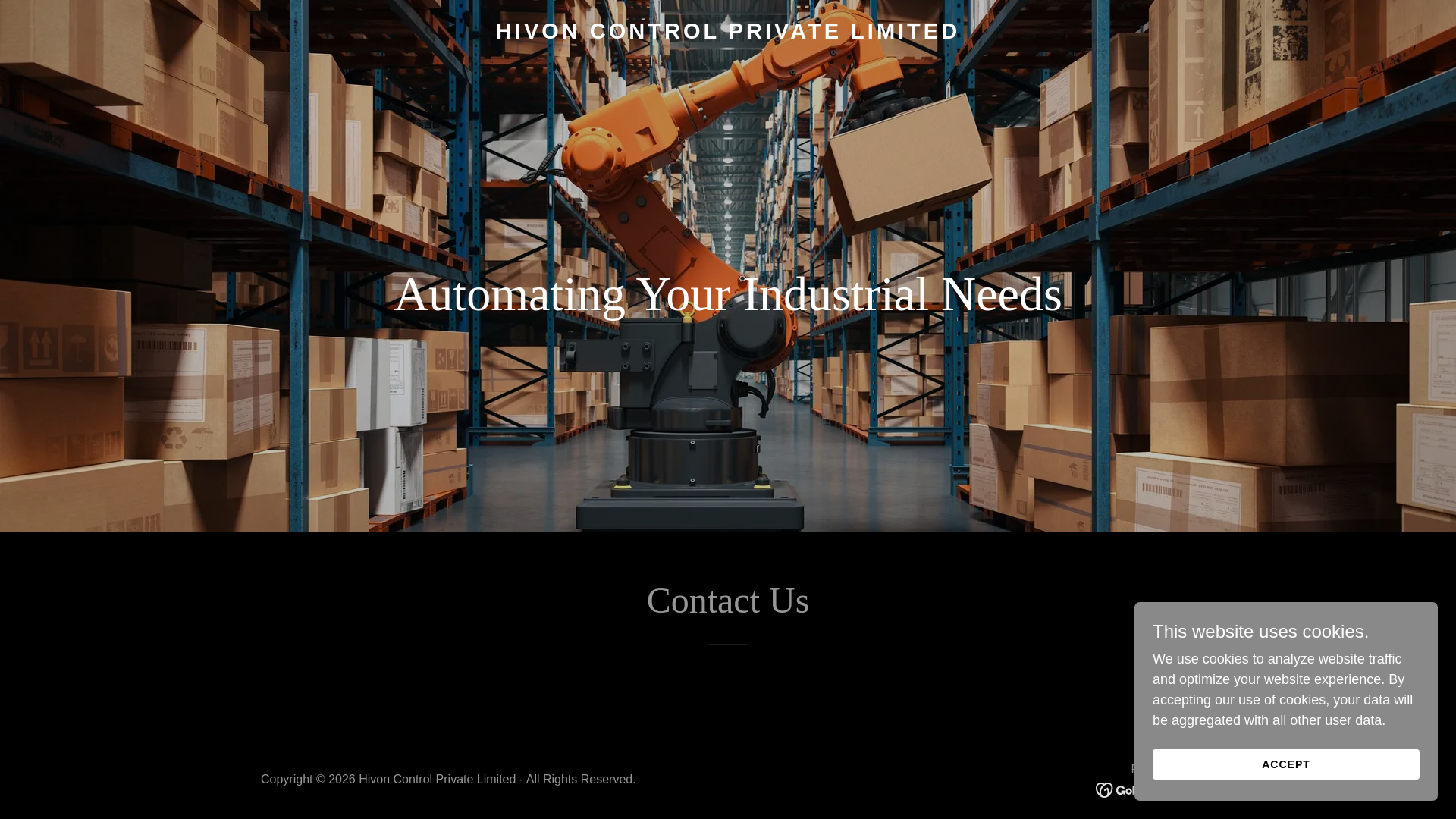 website screenshot of https://hivoncontrol.com/