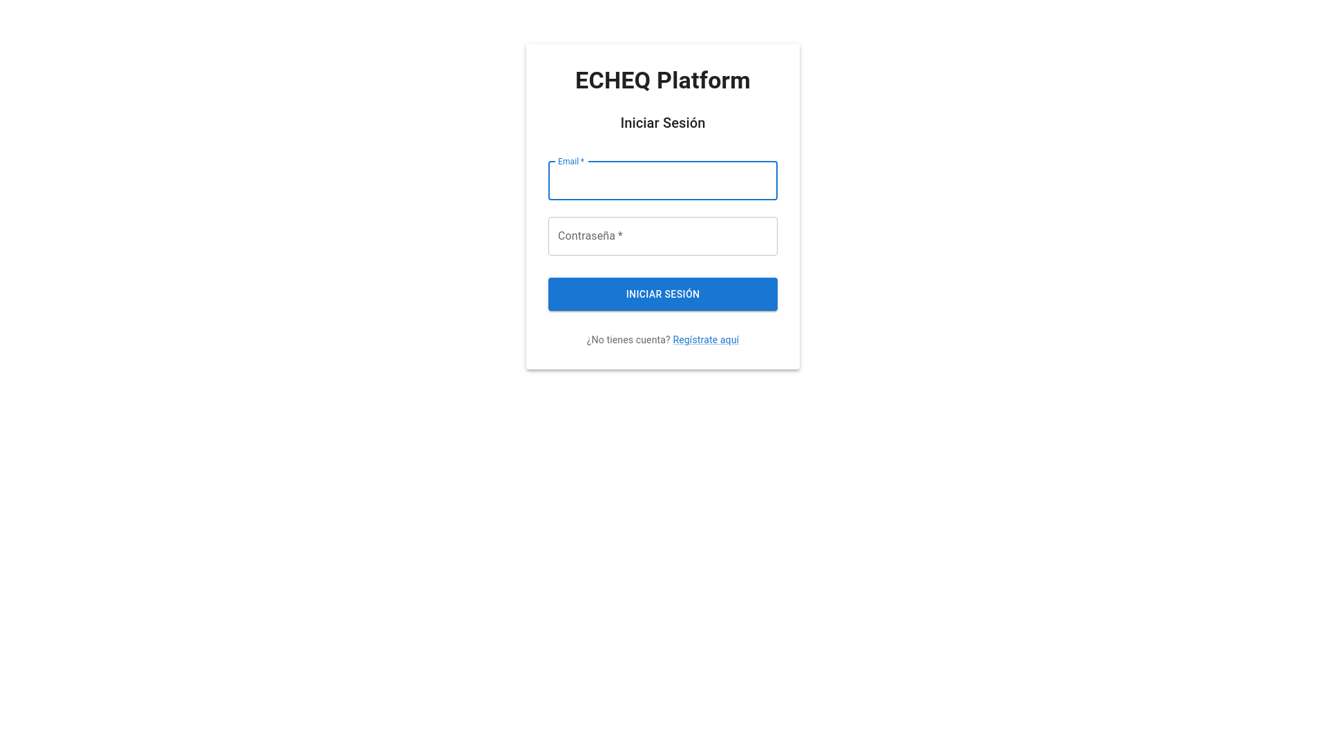 website screenshot of https://echeq.ar/
