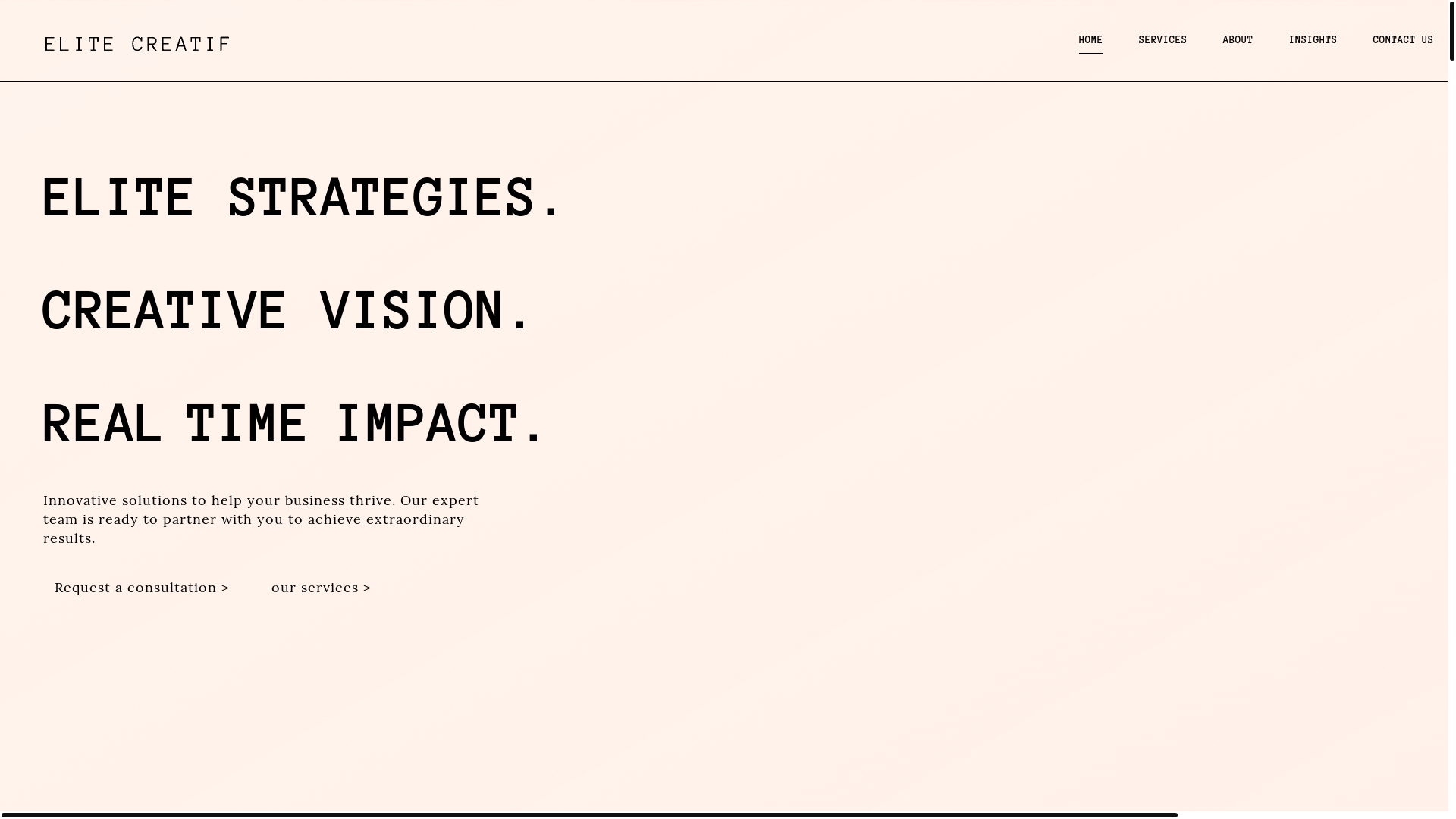 website screenshot of https://digielitecreatif.com/