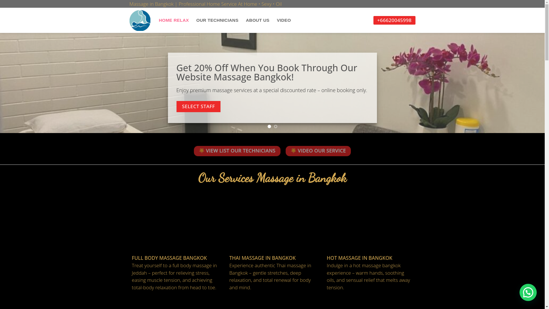 website screenshot of https://massageinbangkok.net/