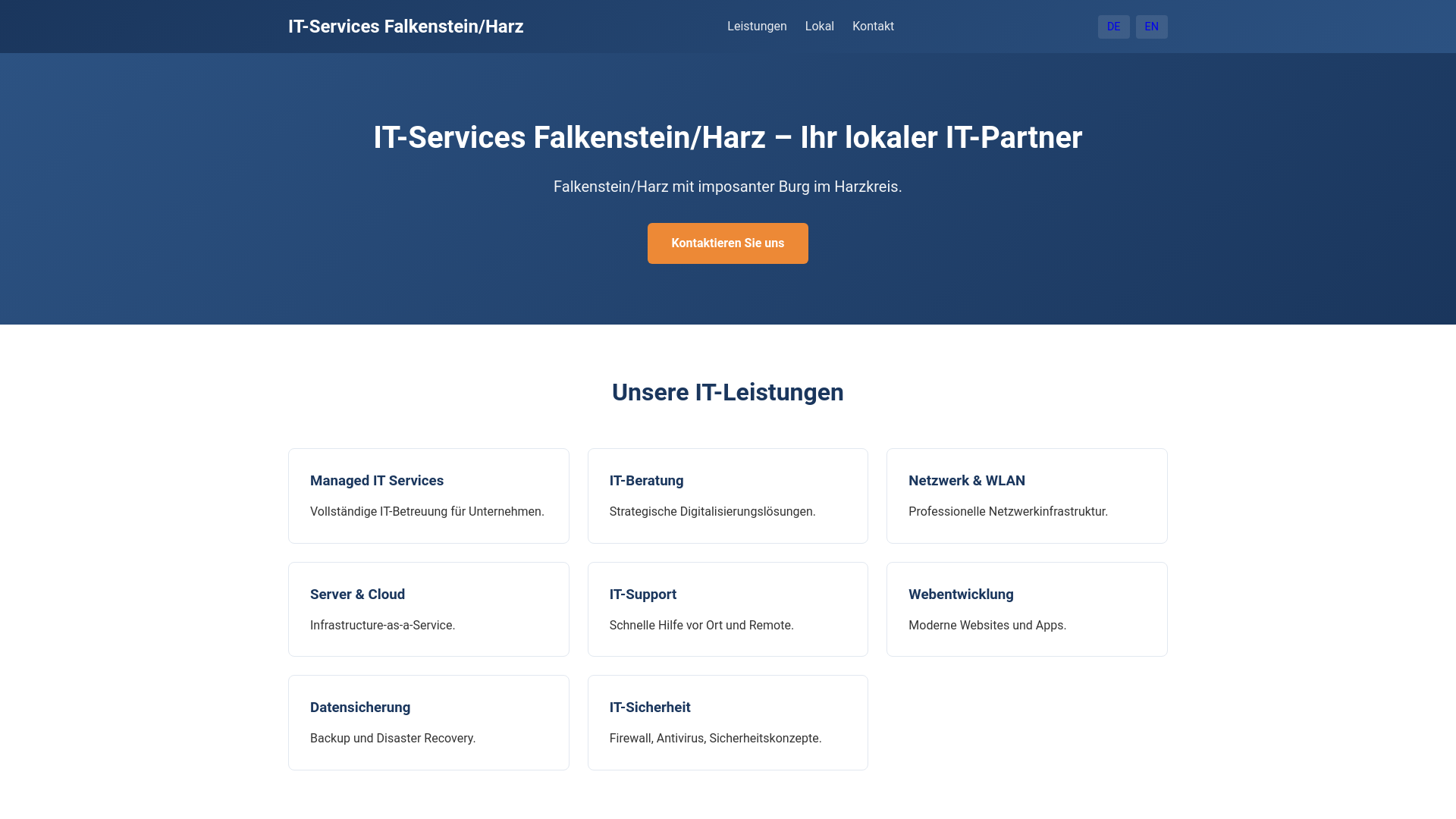 website screenshot of https://falkenstein-itservices.pages.dev/