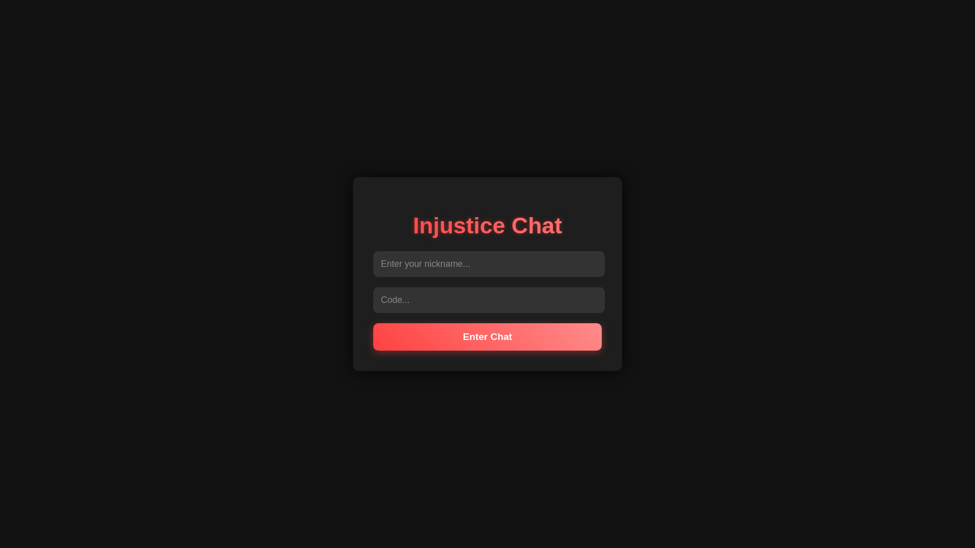 website screenshot of https://injustice.pages.dev/