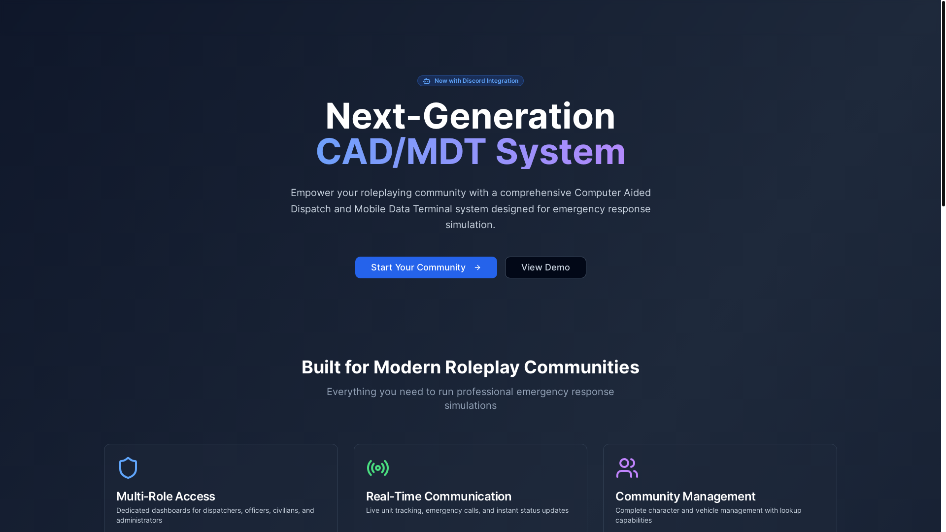 website screenshot of https://vapidcad.com/