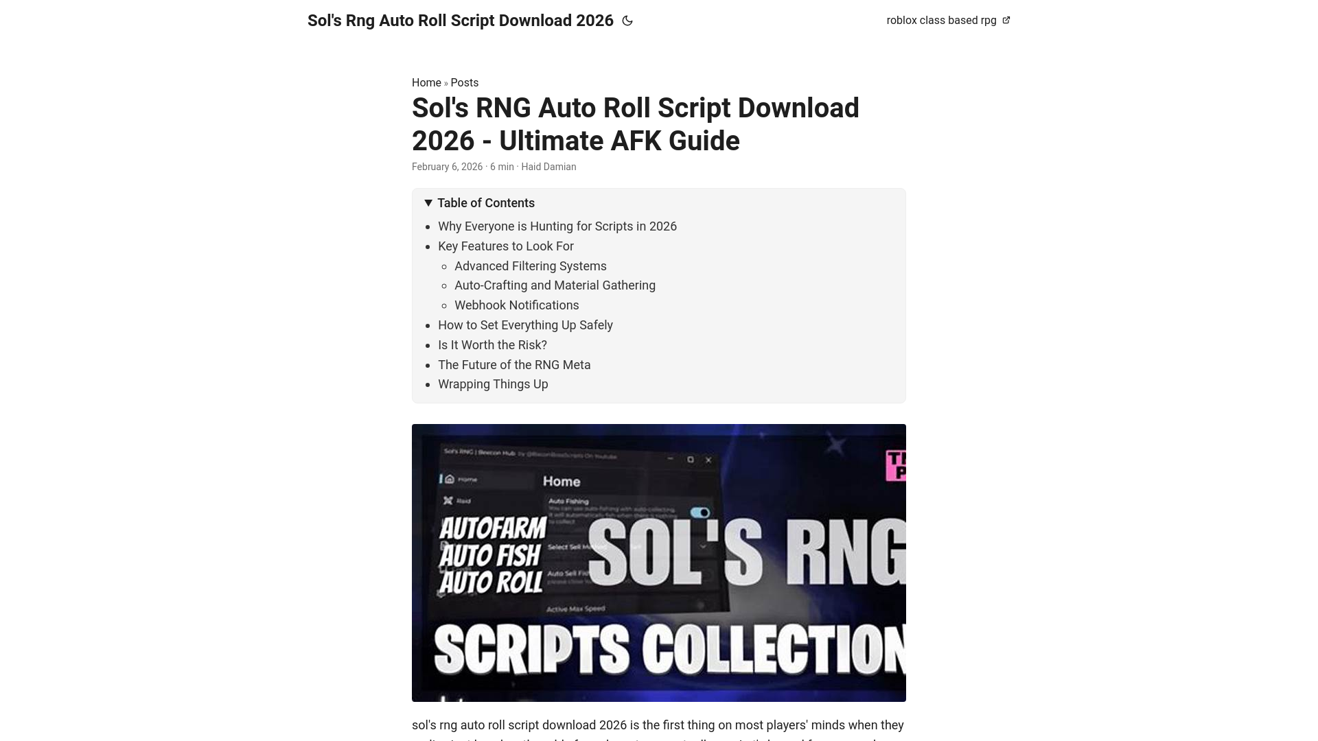 website screenshot of https://solsrngautorollscriptdownload2026.pages.dev/