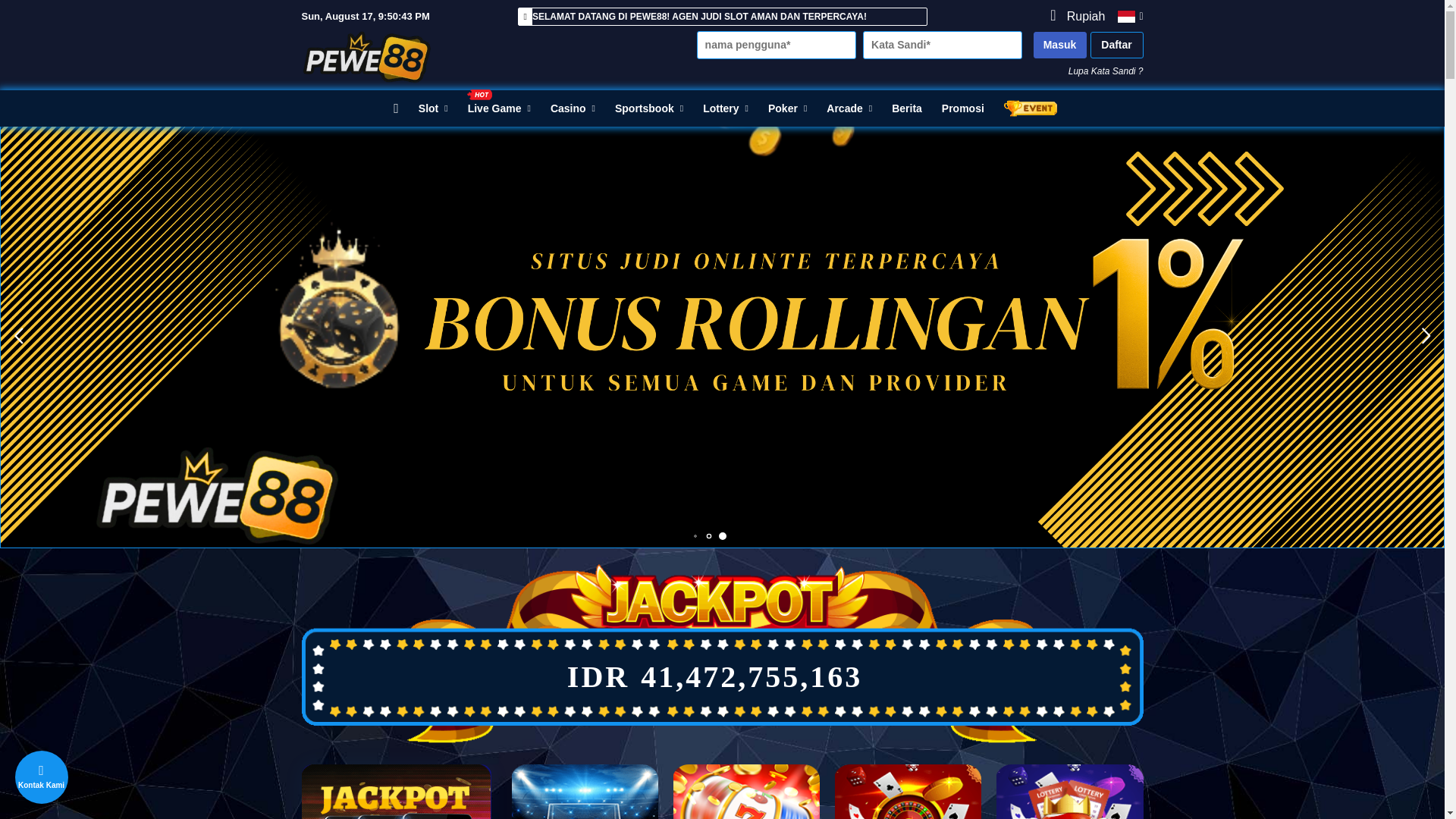 website screenshot of https://peweku88.site/