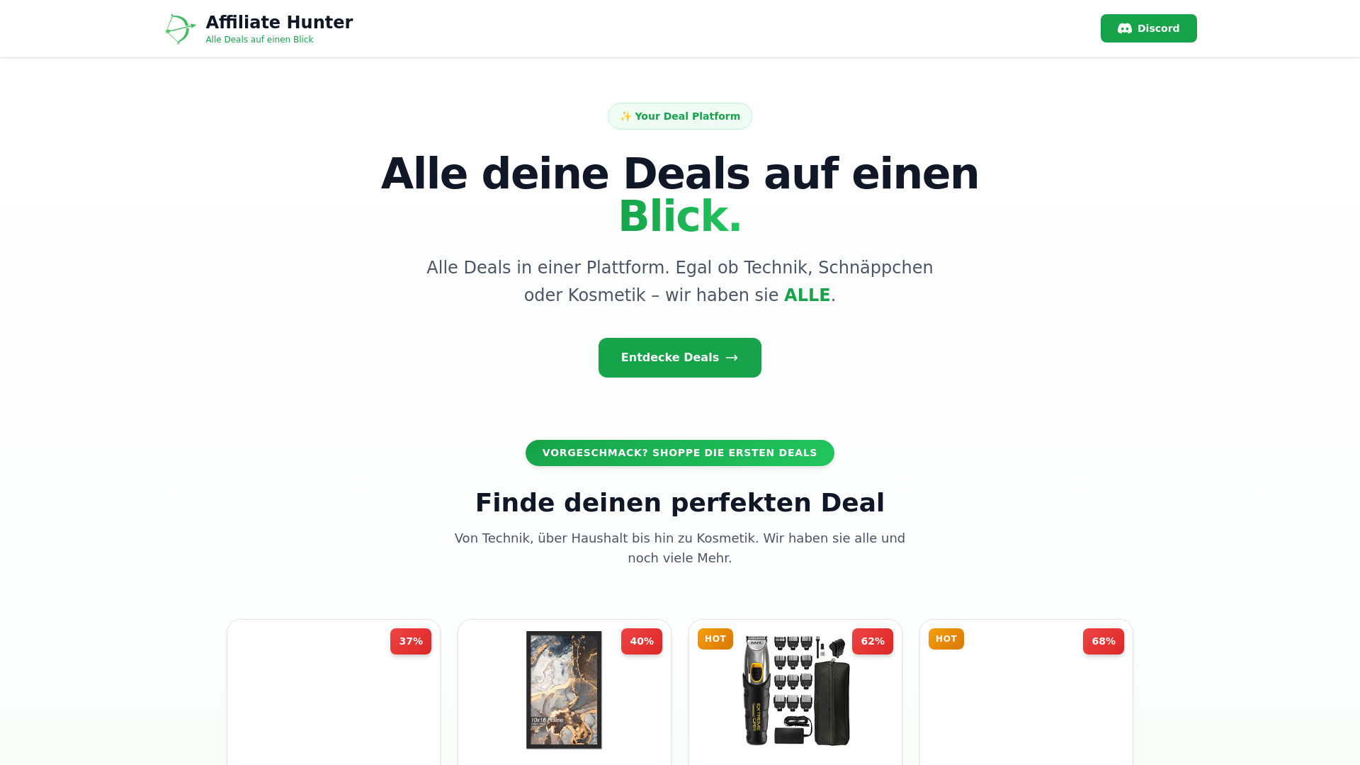 website screenshot of https://flipfinder.at/