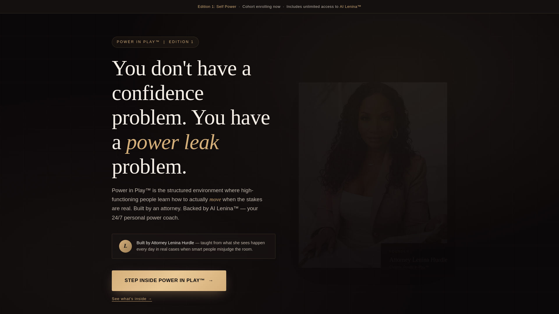website screenshot of https://lenina-power-in-play.pages.dev/