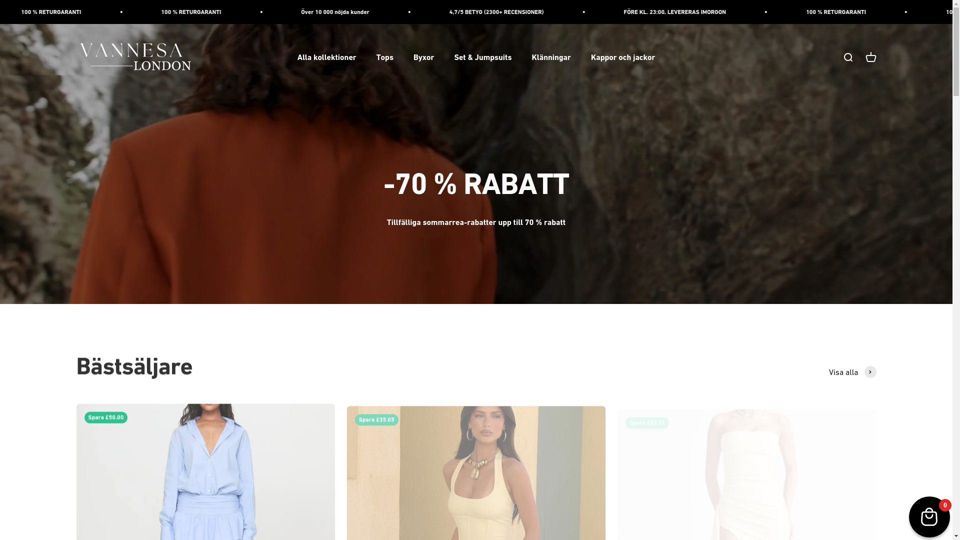 website screenshot of https://elvirastockholm.com/
