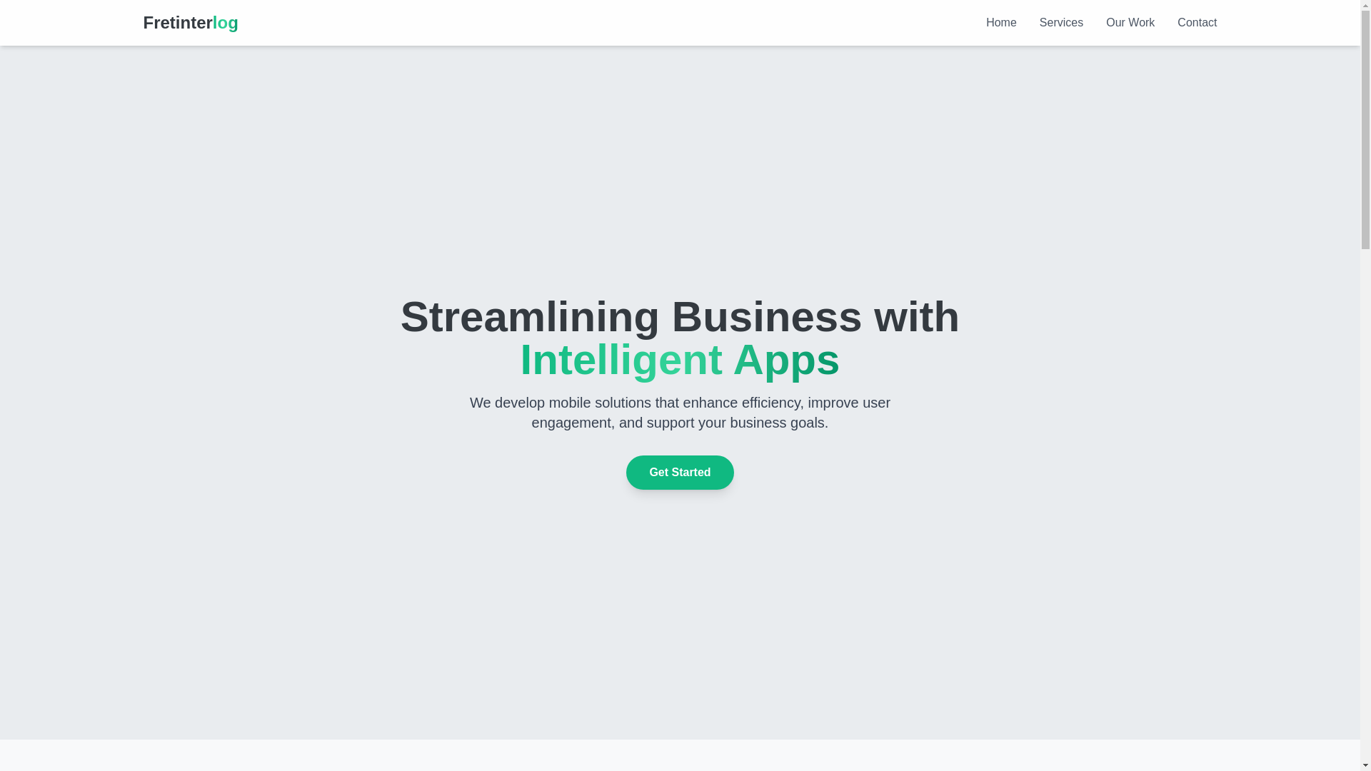 website screenshot of https://fretinterlog.shop/