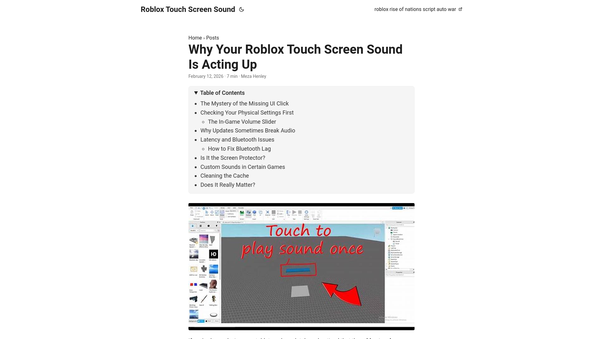 website screenshot of https://roblox-touch-screen-sound.pages.dev/