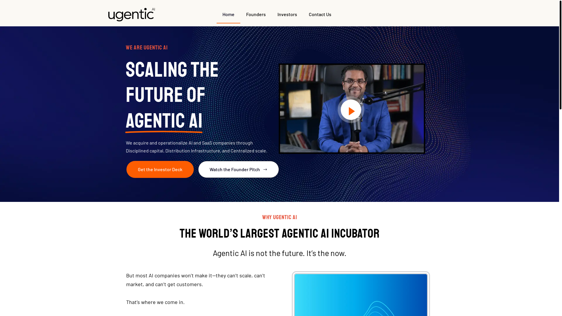 website screenshot of https://brandugenticai.com/