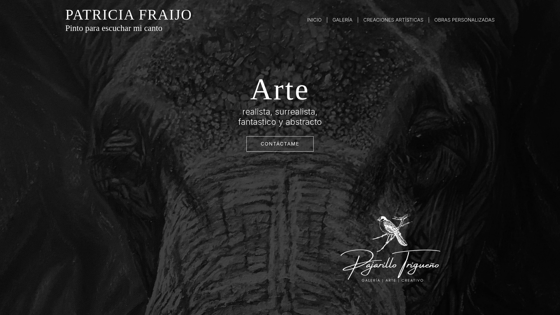 website screenshot of https://pajarillo-trigueno.pages.dev/