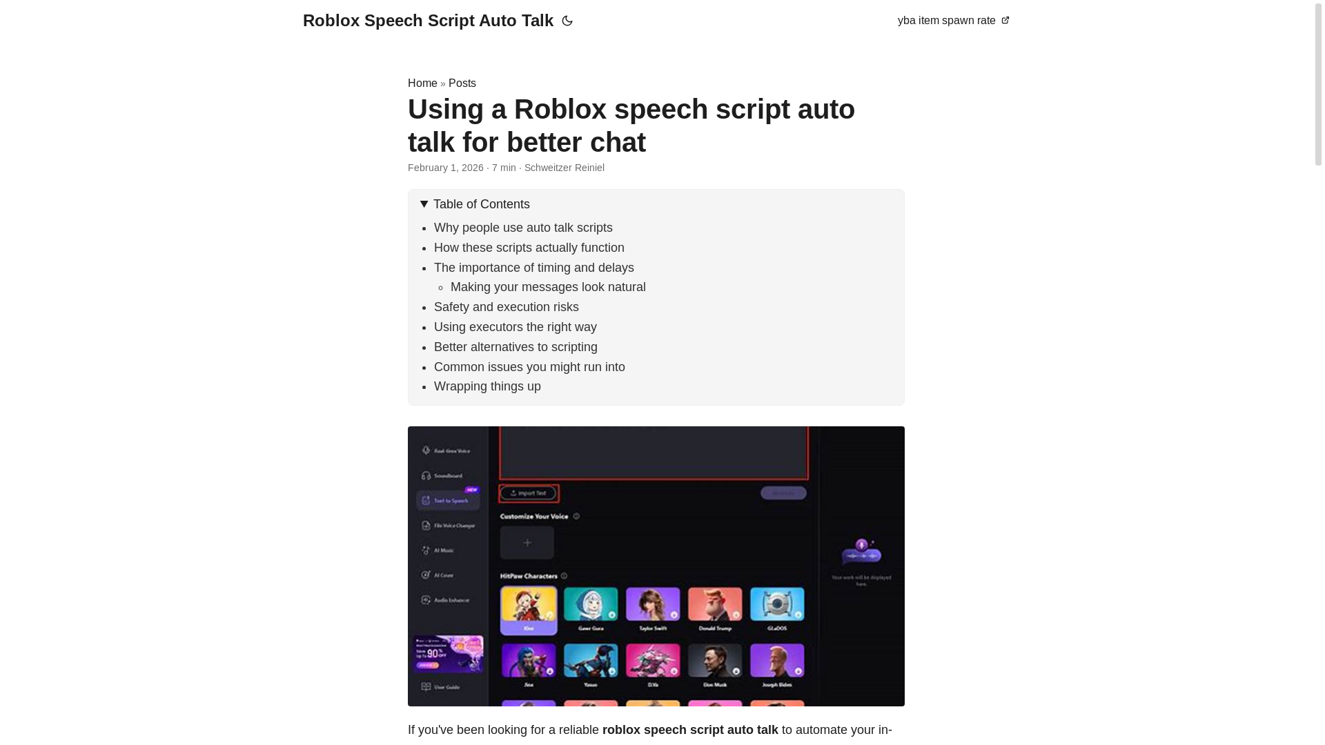 website screenshot of https://roblox-speech-script-auto-talk.pages.dev/