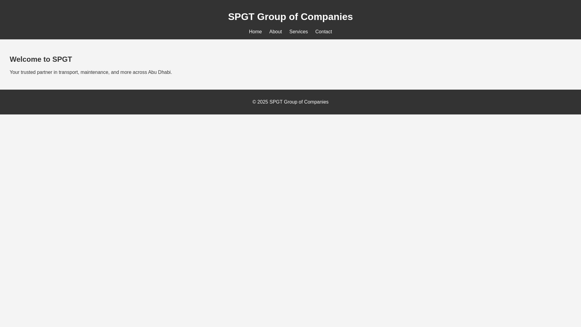 website screenshot of https://spgt-website.pages.dev/