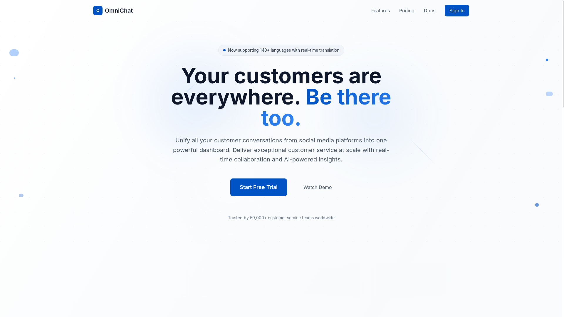 website screenshot of https://x-chat-frontend.pages.dev/