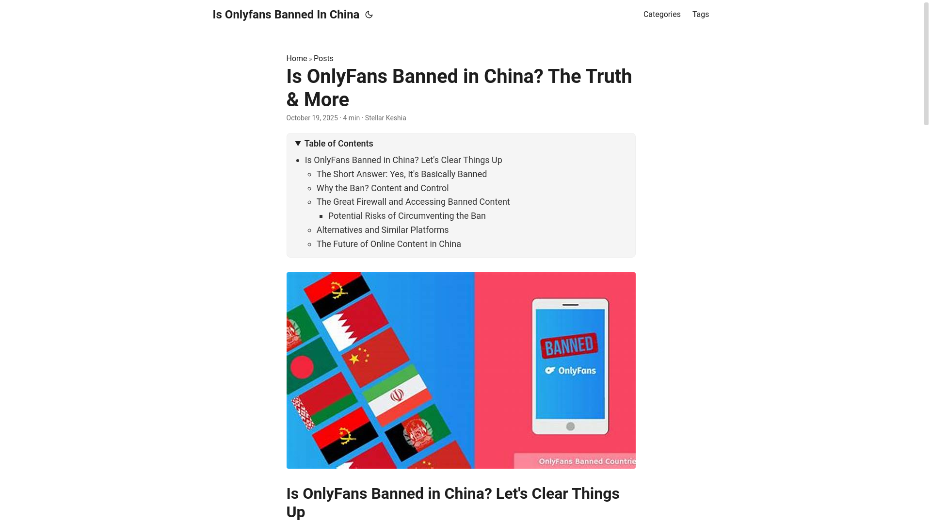 website screenshot of https://is-onlyfans-banned-in-china.pages.dev/