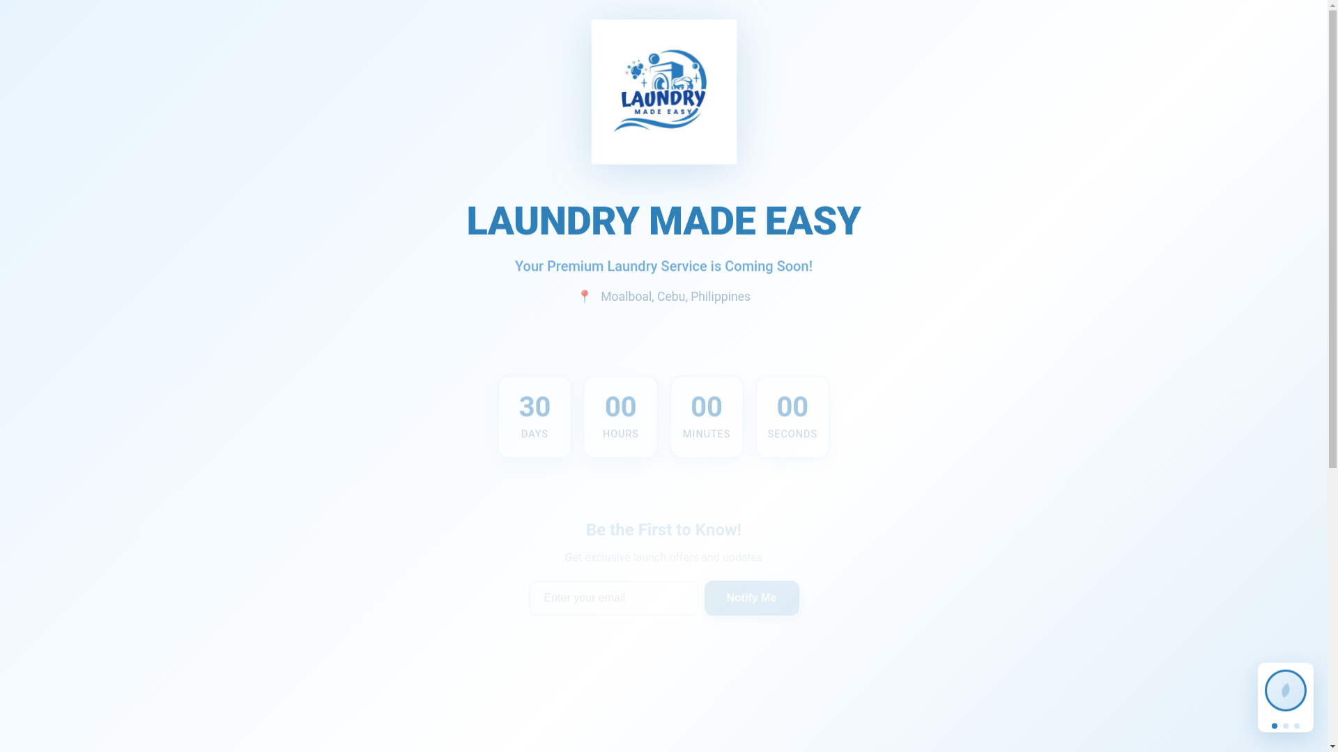 website screenshot of https://laundrymoalboal.com/
