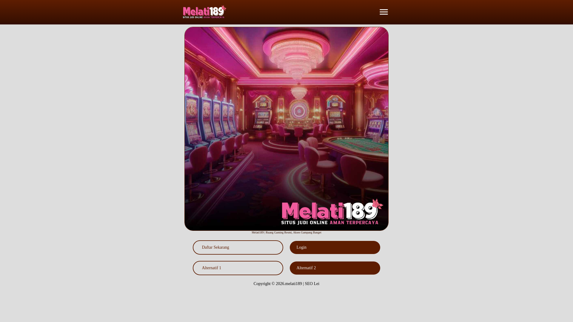 website screenshot of https://melati189-login.pages.dev/