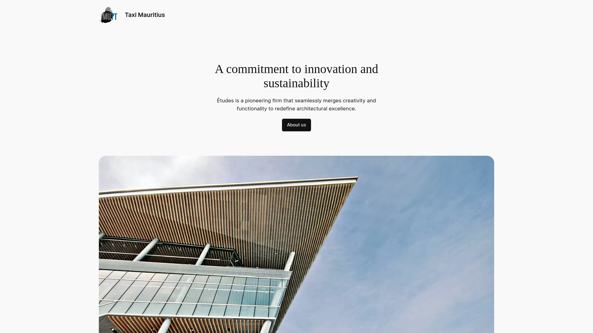 website screenshot of https://mauritiustaxi.net/