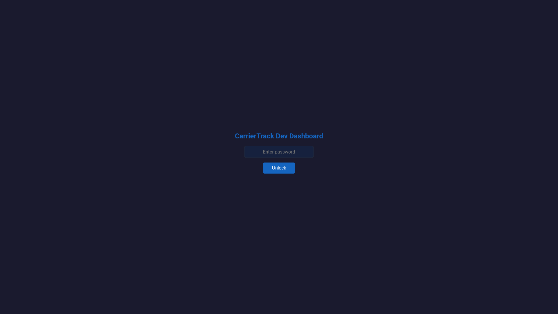 website screenshot of https://carriertrack-dashboard.pages.dev/