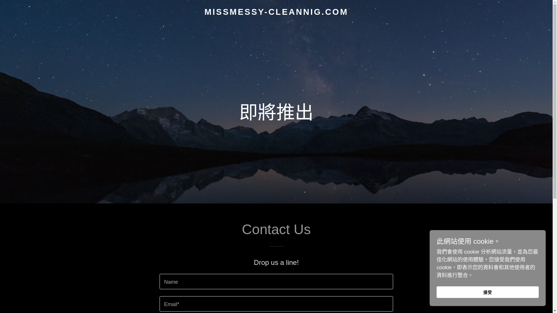 website screenshot of https://missmessy-cleannig.com/