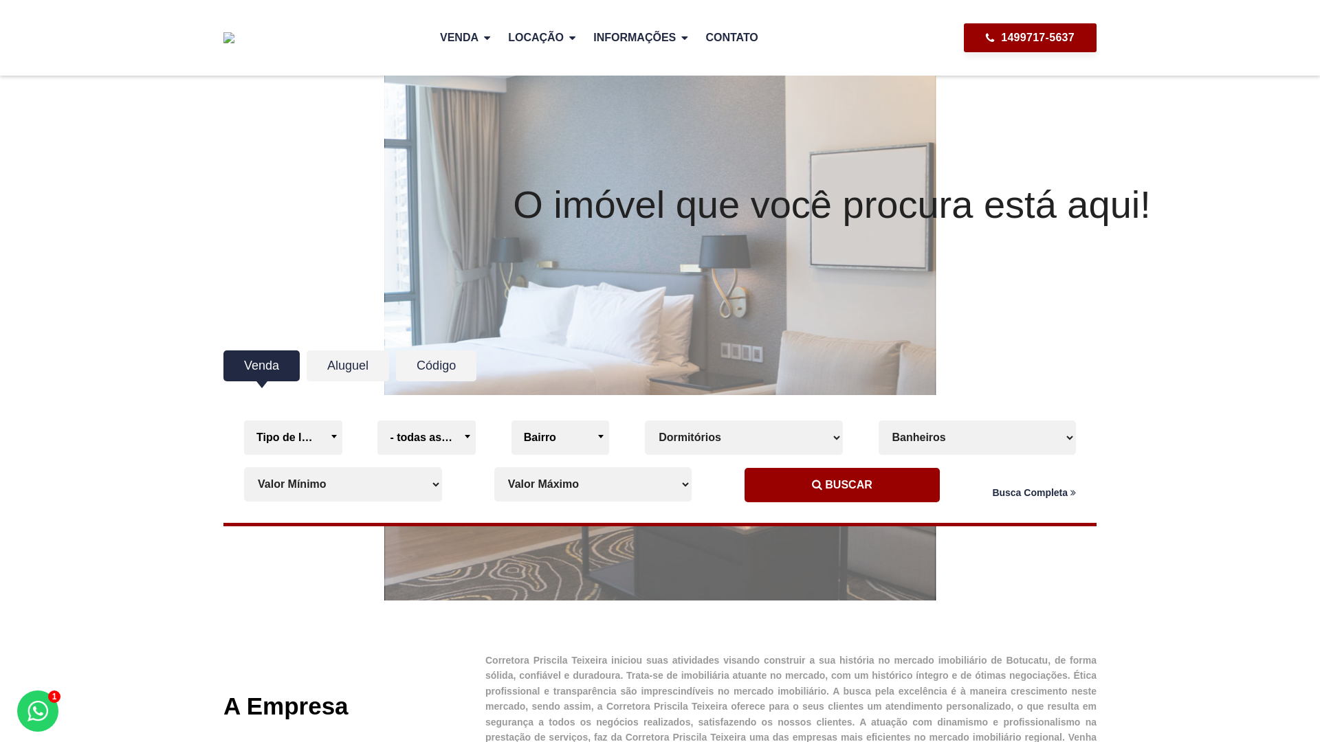 website screenshot of https://priscilamteixeira.com.br/