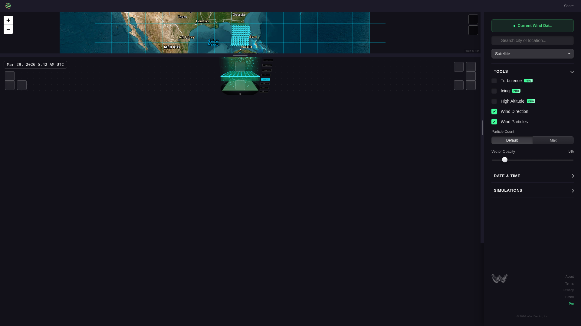 website screenshot of https://windvector.net/
