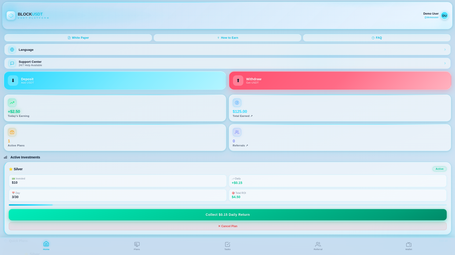 website screenshot of https://bmdemo-8zb.pages.dev/