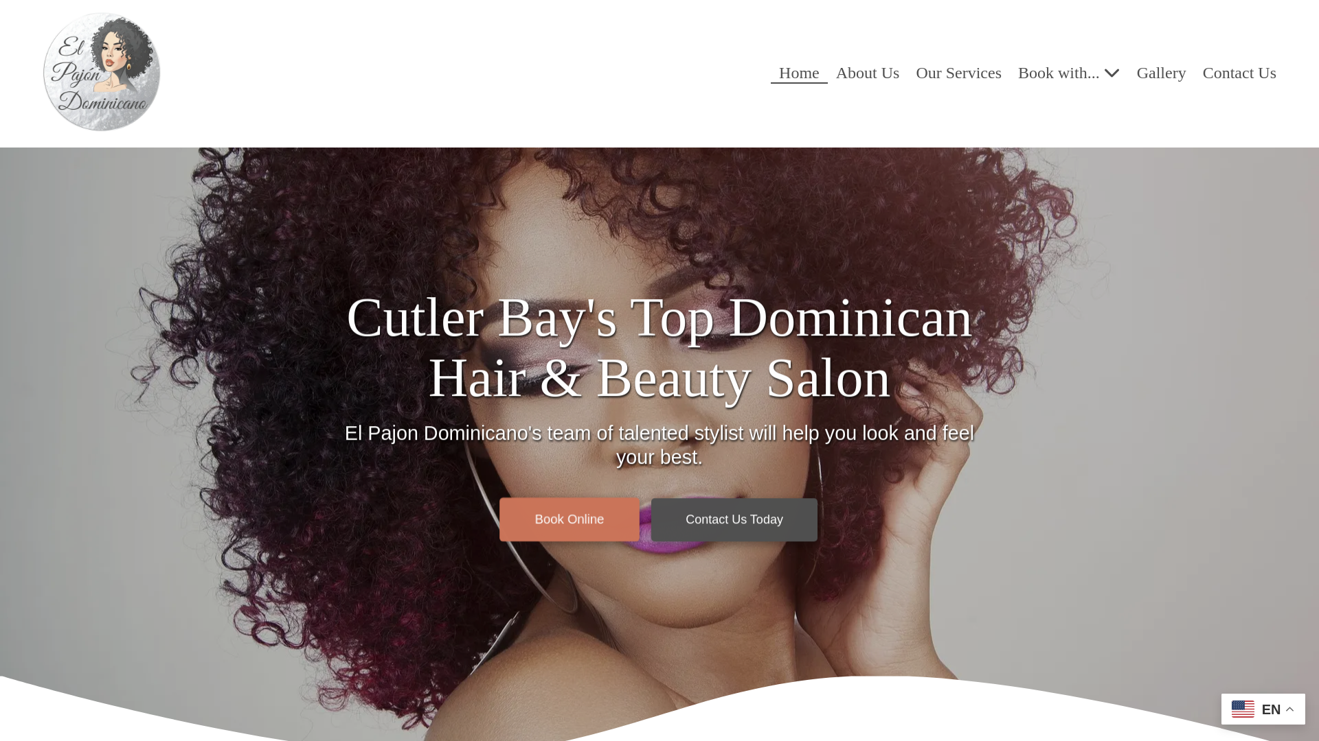 website screenshot of https://elpajondominicano.com/