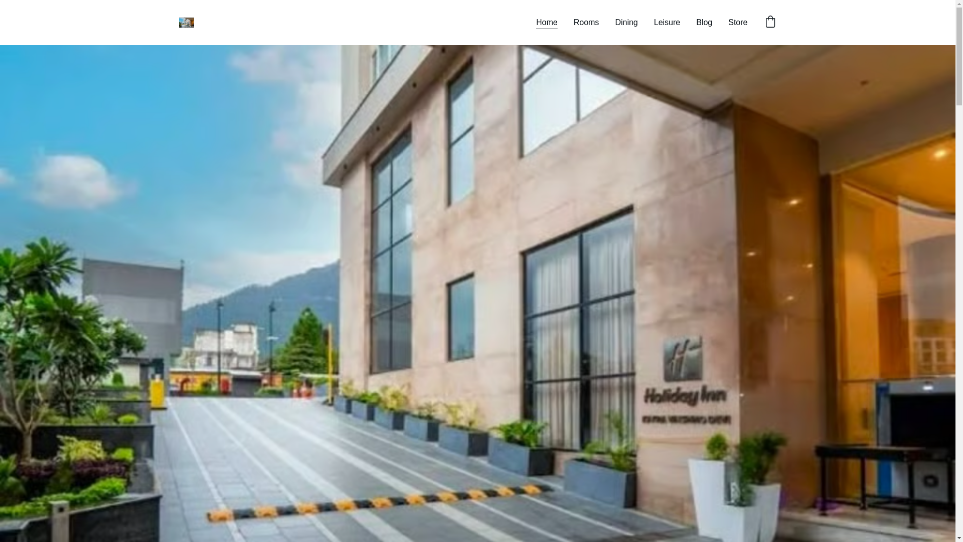 website screenshot of https://holidayinnkatravaishnodevibyihg.in/