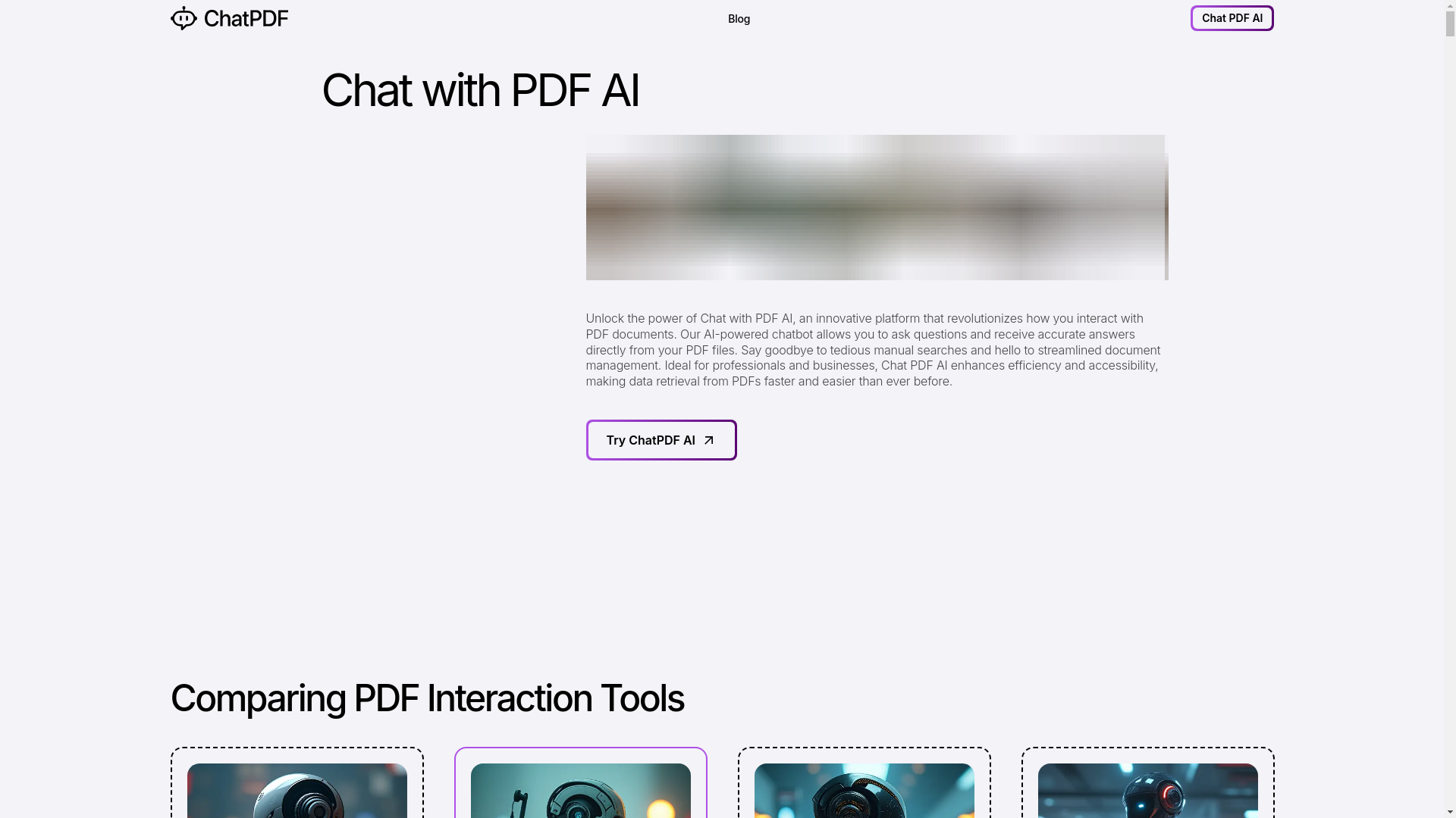 website screenshot of https://chatpdf-ai-com.pages.dev/