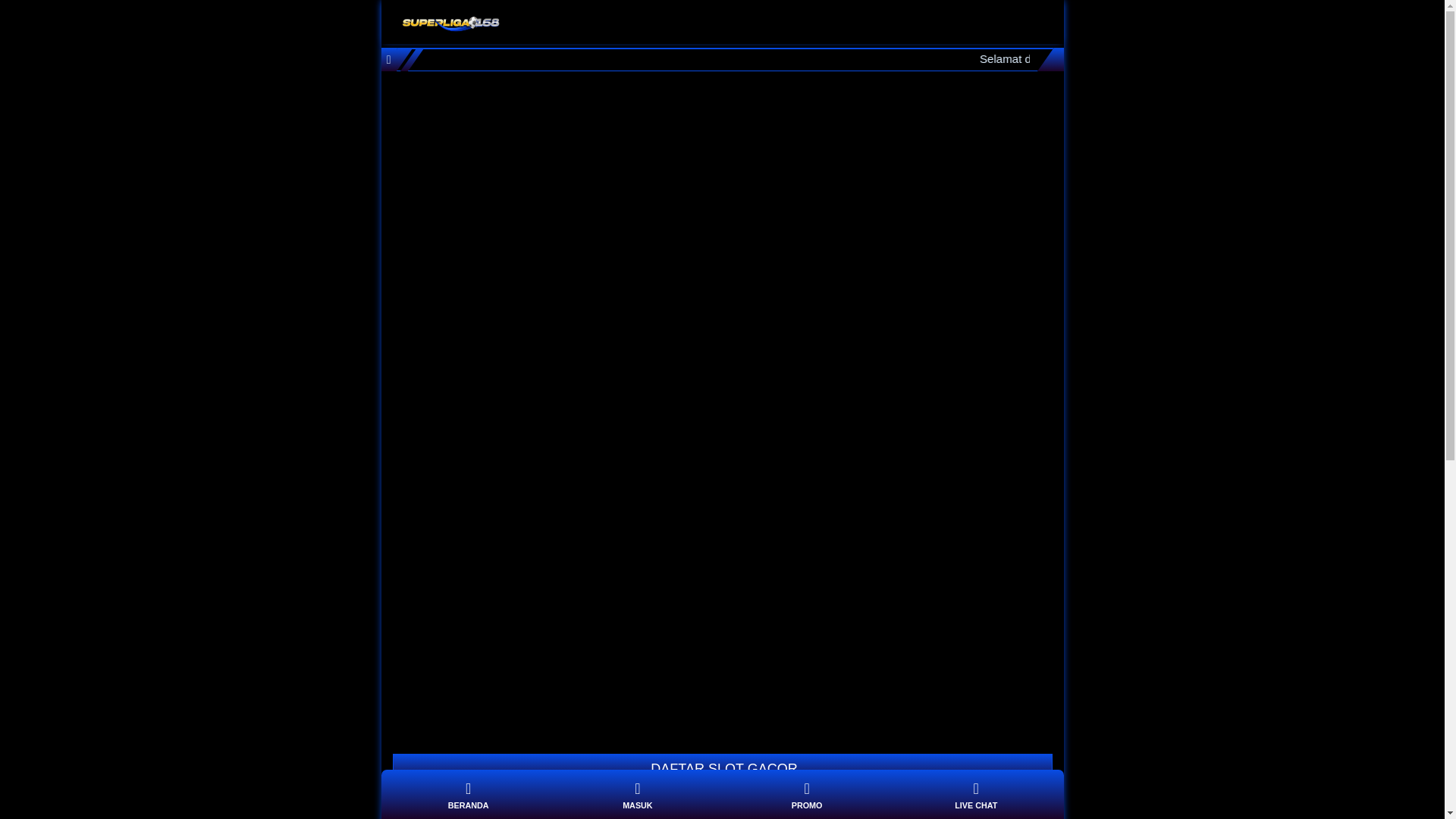 website screenshot of https://profitbersamasuperliga168.com/
