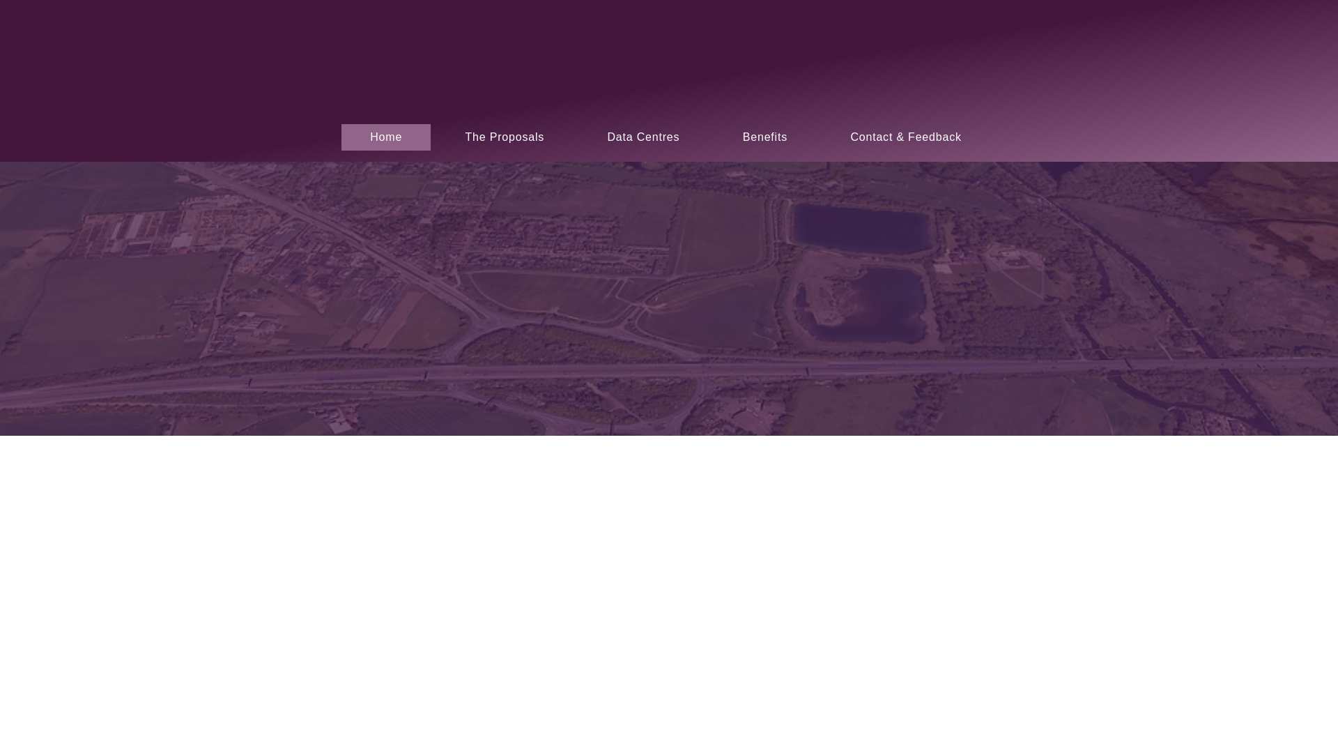 website screenshot of https://denhamdatacentre.co.uk/
