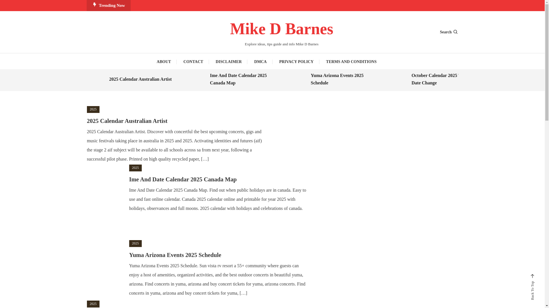 website screenshot of https://mikedbarnes.pages.dev/